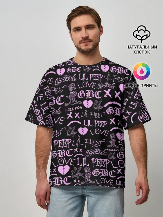 LIL PEEP LOGOBOMBING