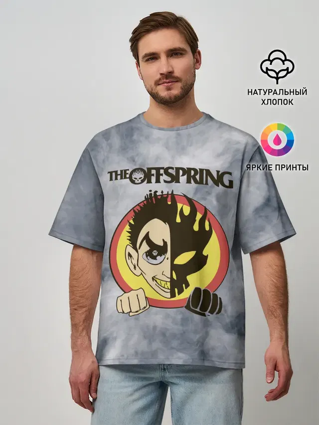 Мужская футболка оверсайз с принтом «Offspring — The Offspring»