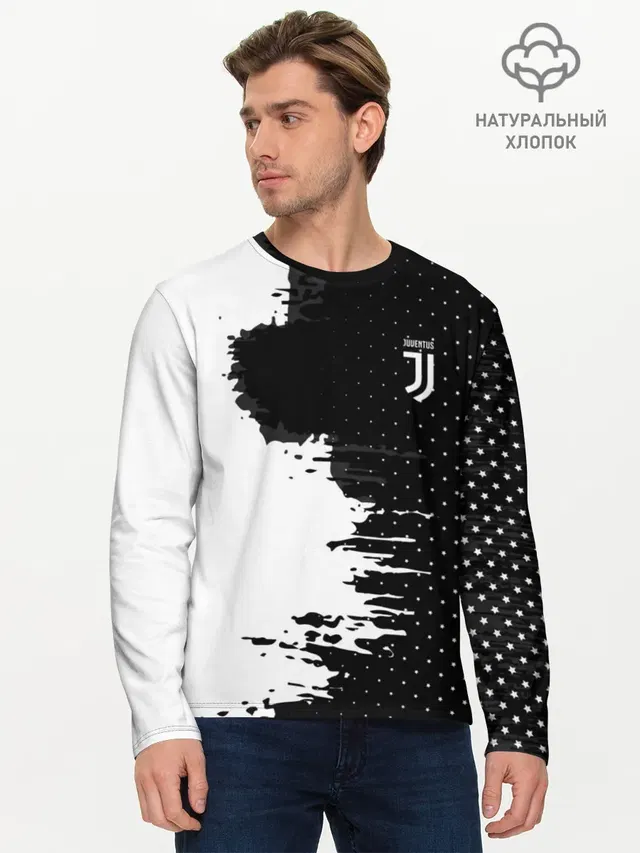 Мужской лонгслив базовый