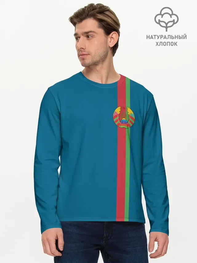 Белоруссия, лента с гербом