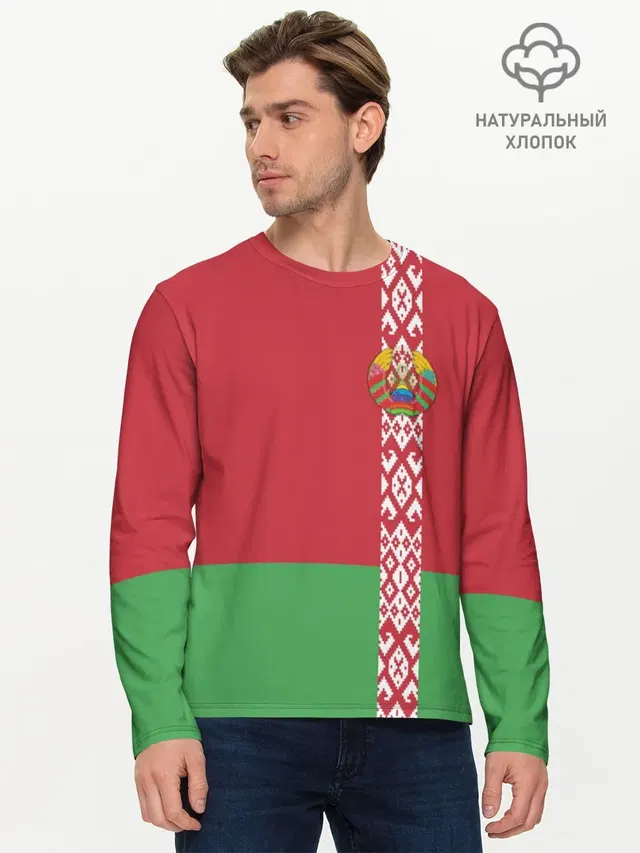 Белоруссия, лента с гербом
