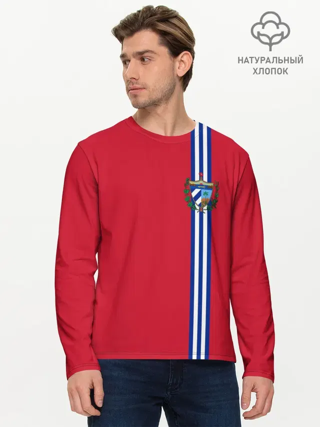 Куба, лента с гербом