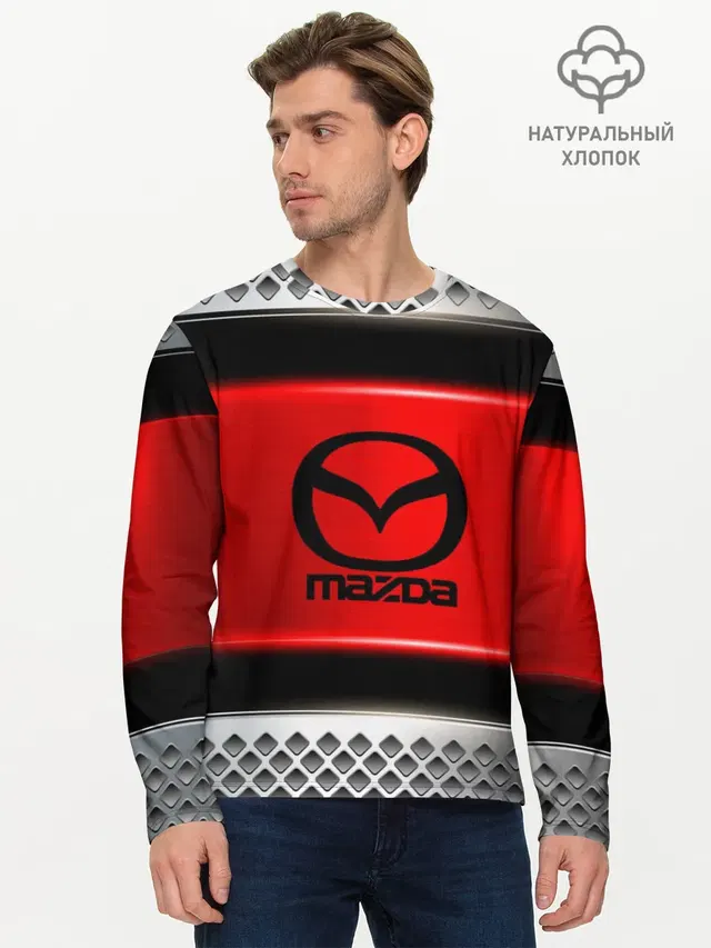 Мужской лонгслив базовый