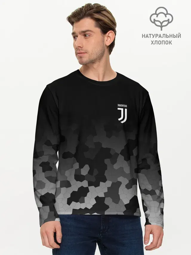 Мужской лонгслив базовый