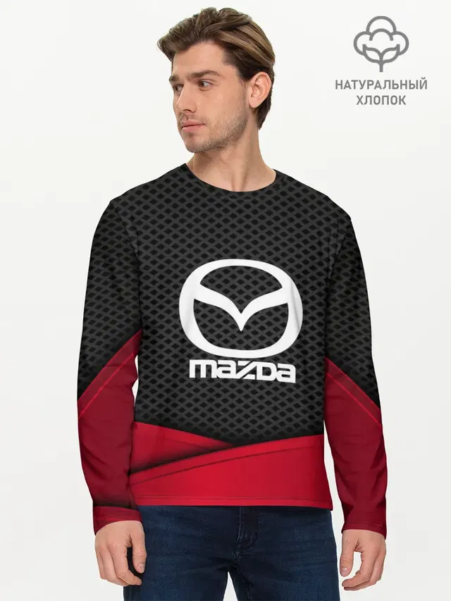 Мужской лонгслив базовый