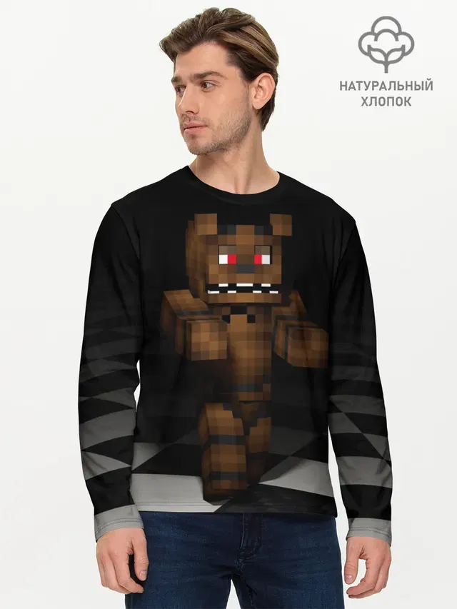 Фредди FNAF в майнкрафт.