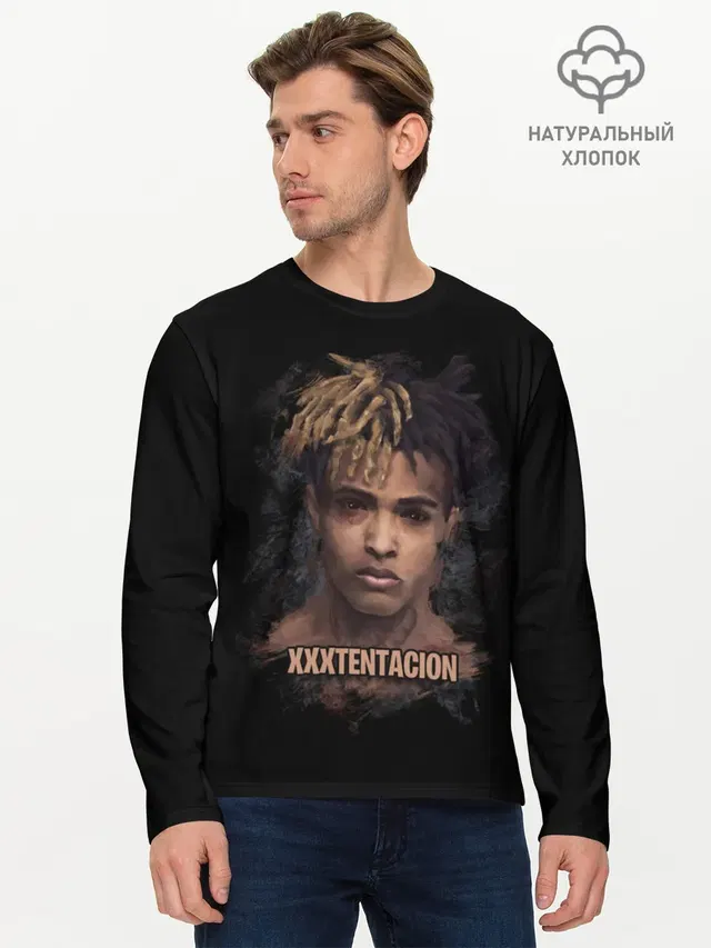 Мужской лонгслив базовый