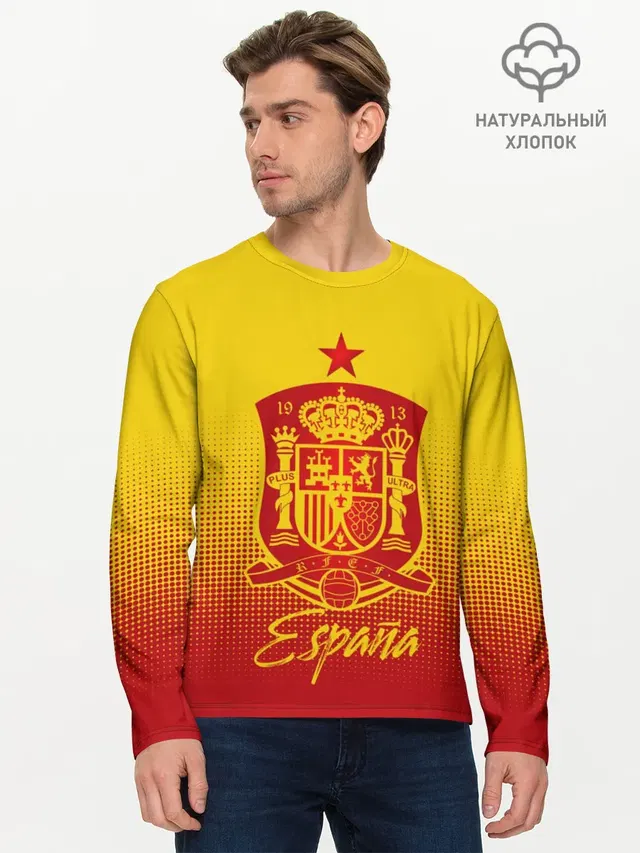 Мужской лонгслив базовый