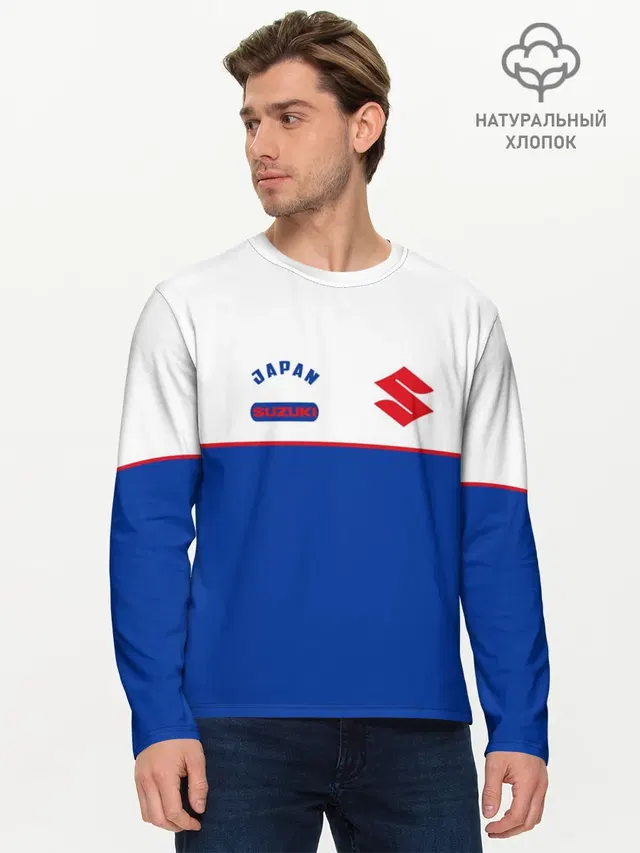 Мужской лонгслив базовый
