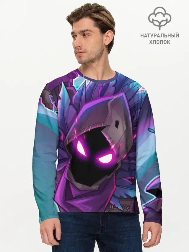 Мужской лонгслив базовый