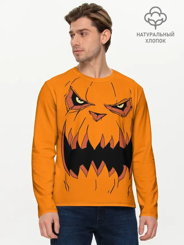 Мужской лонгслив базовый