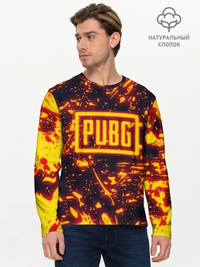 Мужской лонгслив базовый