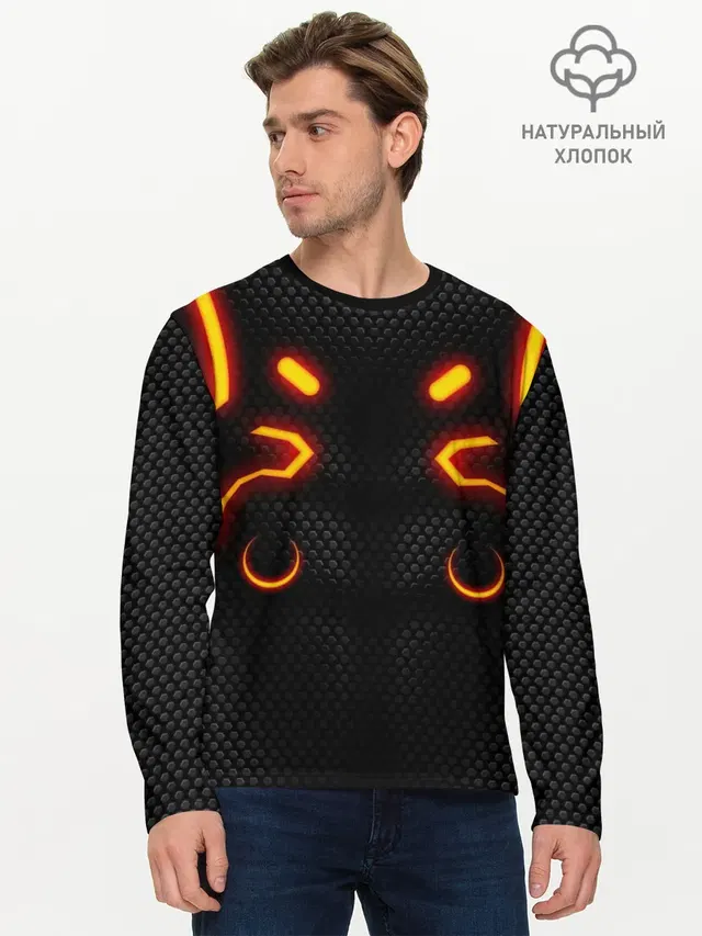 Мужской лонгслив базовый