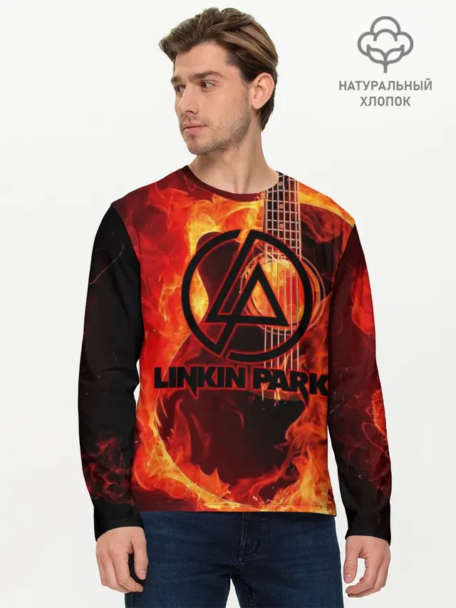 Мужской лонгслив базовый