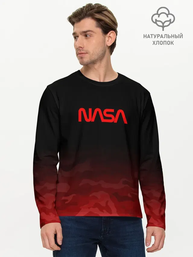 Мужской лонгслив базовый