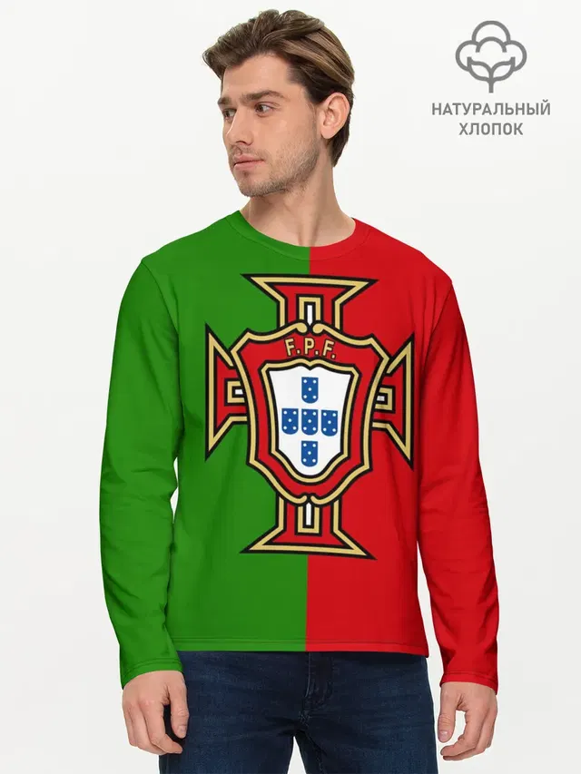 Мужской лонгслив базовый