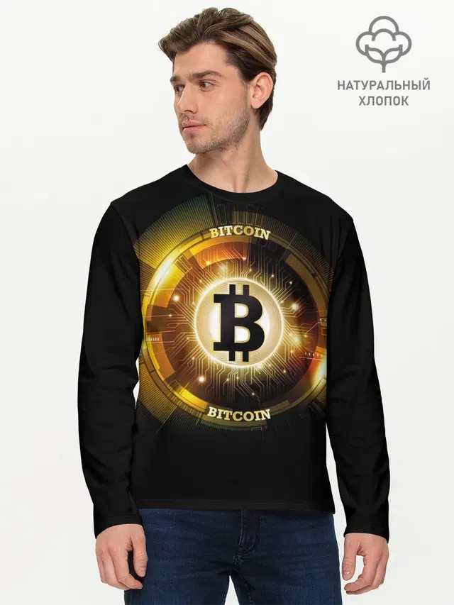Золотой биткоин