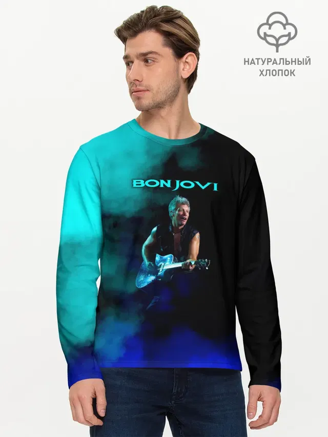 Мужской лонгслив базовый
