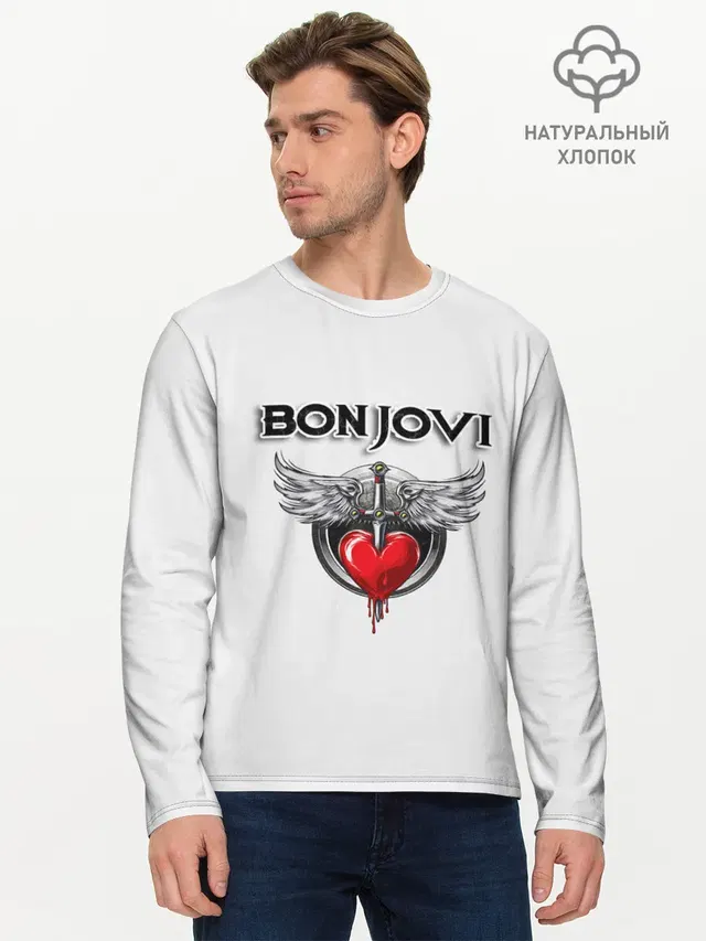 Мужской лонгслив базовый