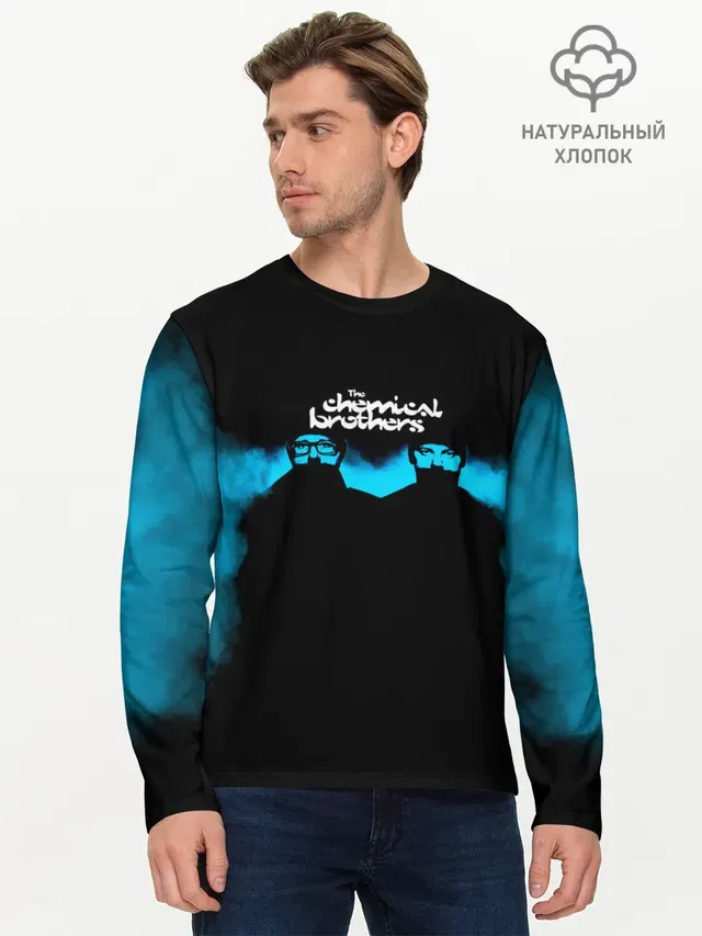 Мужской лонгслив базовый