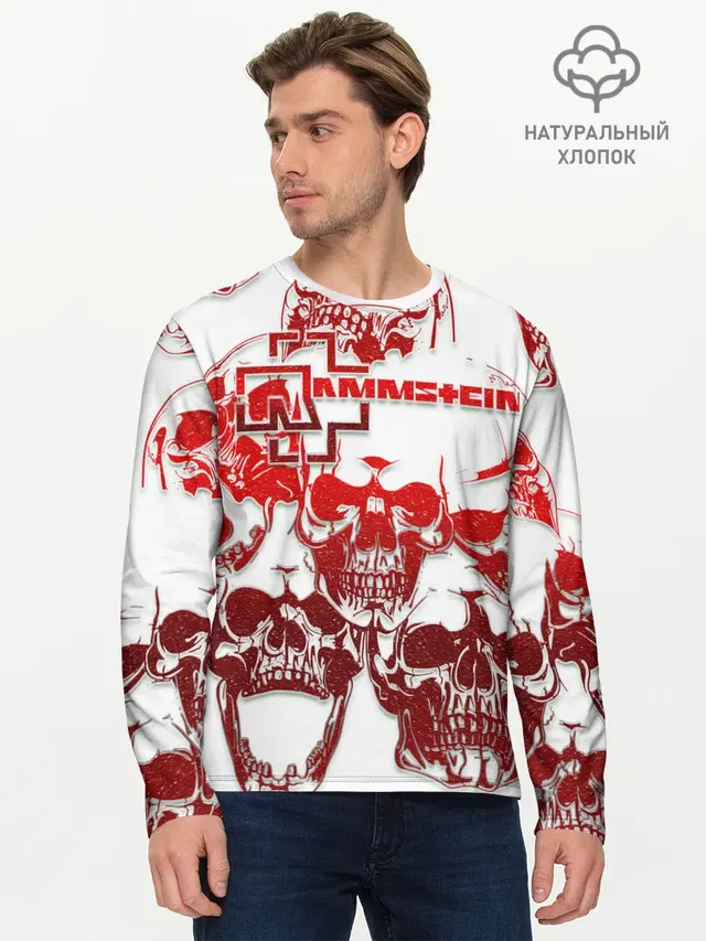 Мужской лонгслив базовый