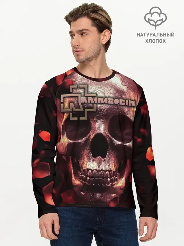 Мужской лонгслив базовый