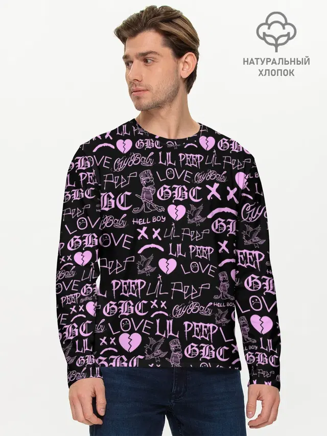 LIL PEEP LOGOBOMBING