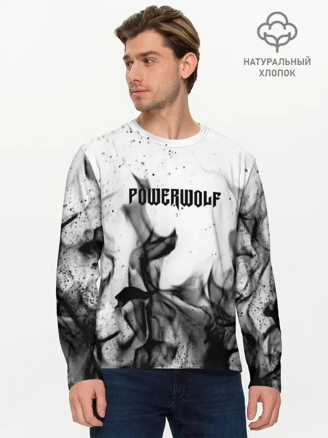 Мужской лонгслив базовый
