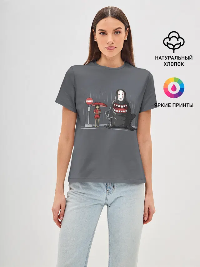 Тихиро и Каонаси Унесённые призраками