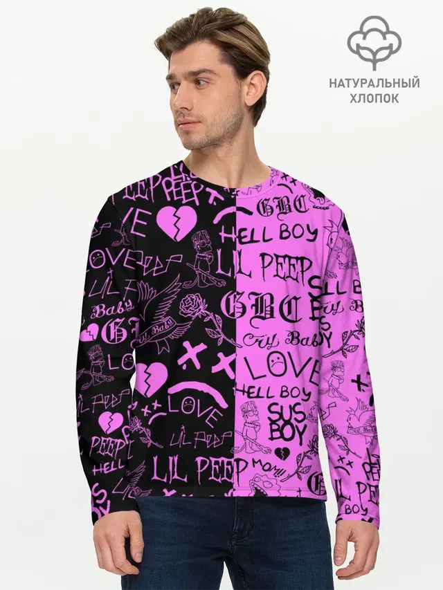 LIL PEEP LOGOBOMBING BLACK PINK