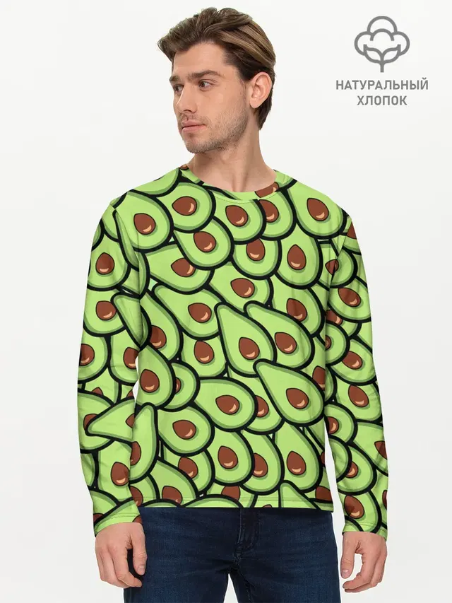 Мужской лонгслив базовый
