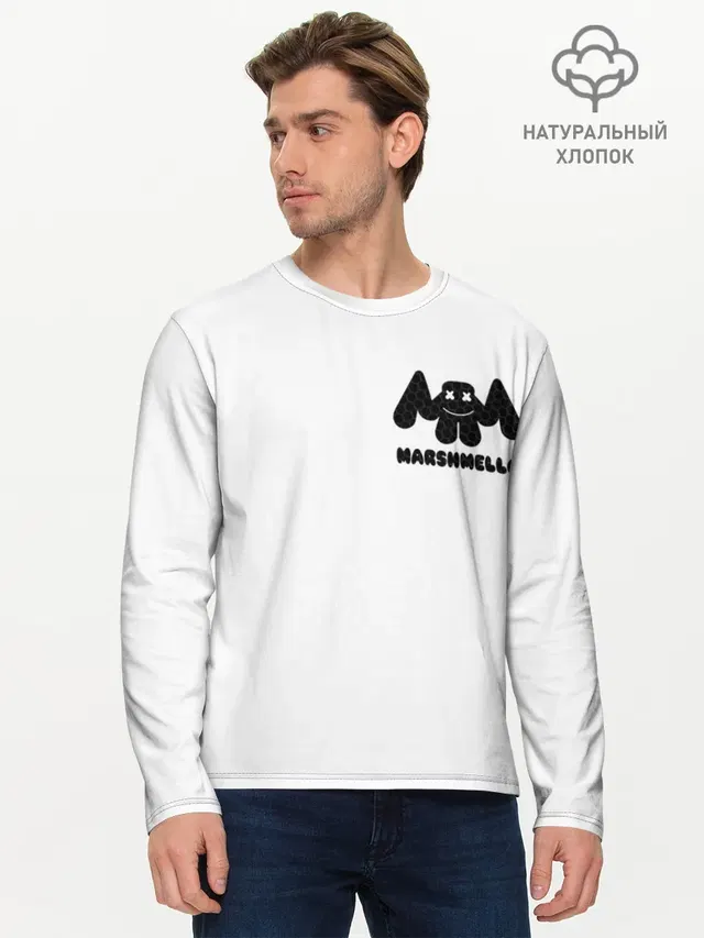 Мужской лонгслив базовый