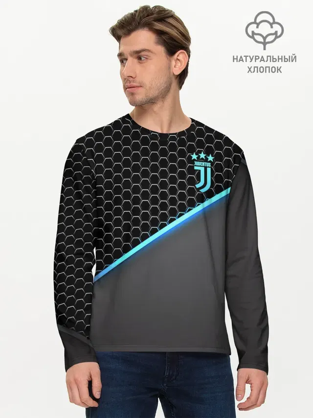 Мужской лонгслив базовый
