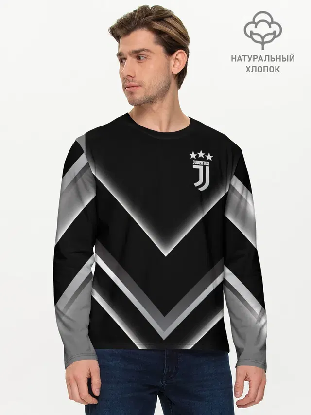 Мужской лонгслив базовый