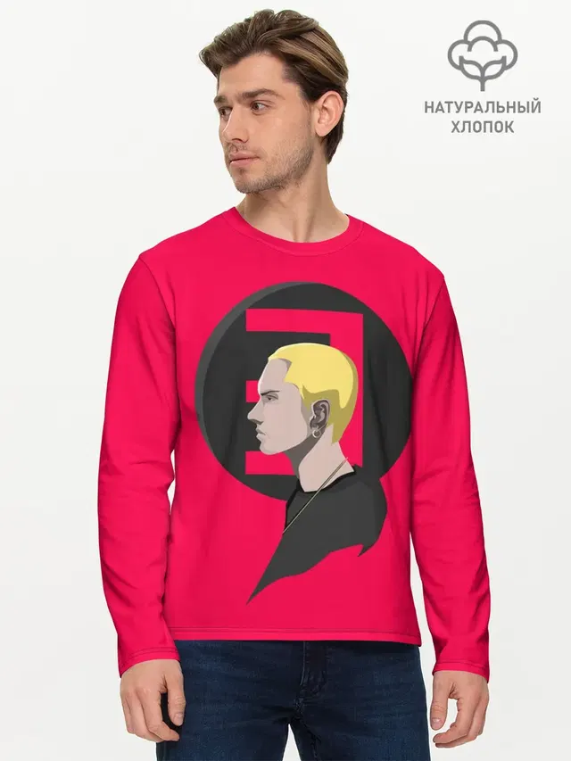 Мужской лонгслив базовый