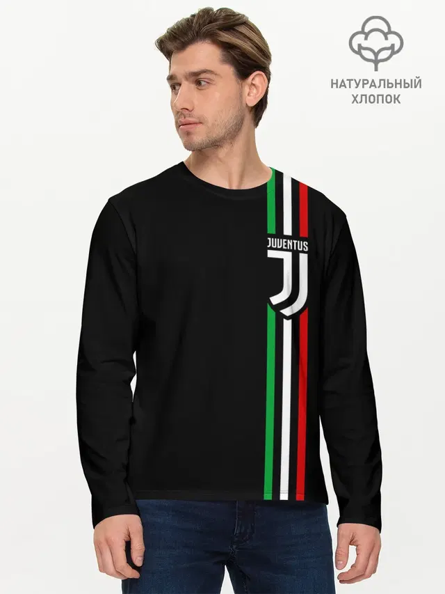 Мужской лонгслив базовый