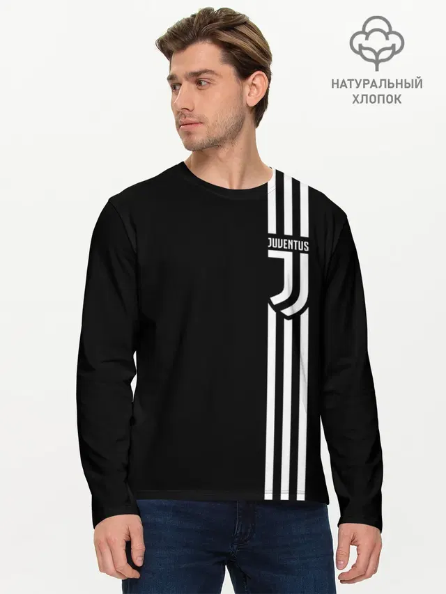 Мужской лонгслив базовый