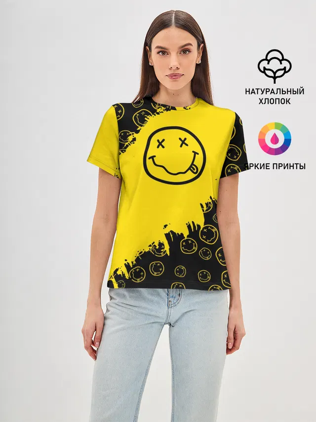 Nirvana Smile | Нирвана Рваный Паттерн