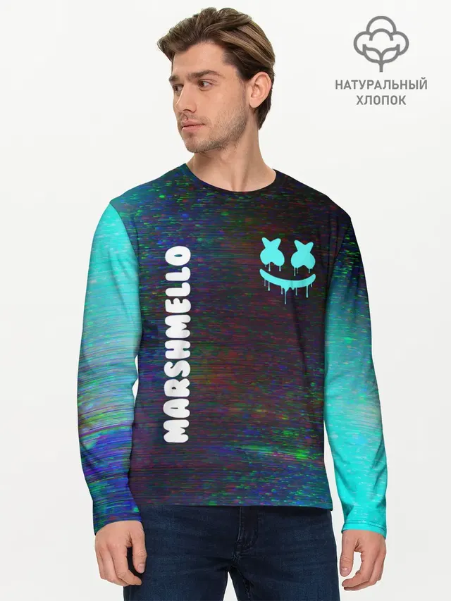 Мужской лонгслив базовый