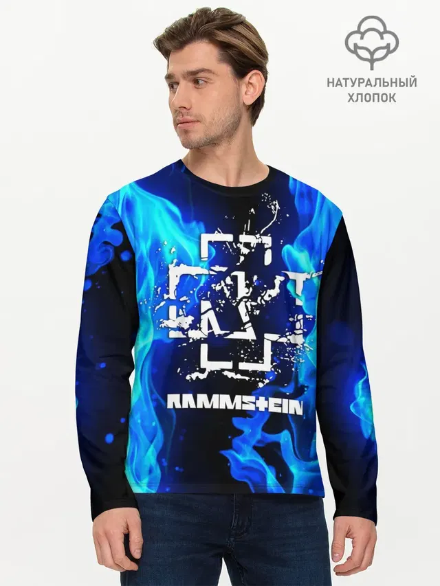 Мужской лонгслив базовый