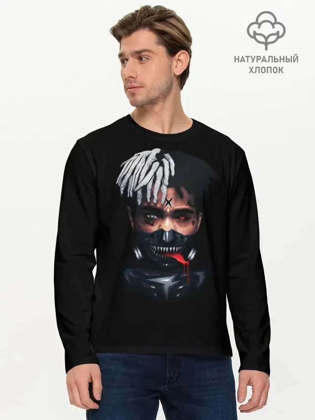 Мужской лонгслив базовый