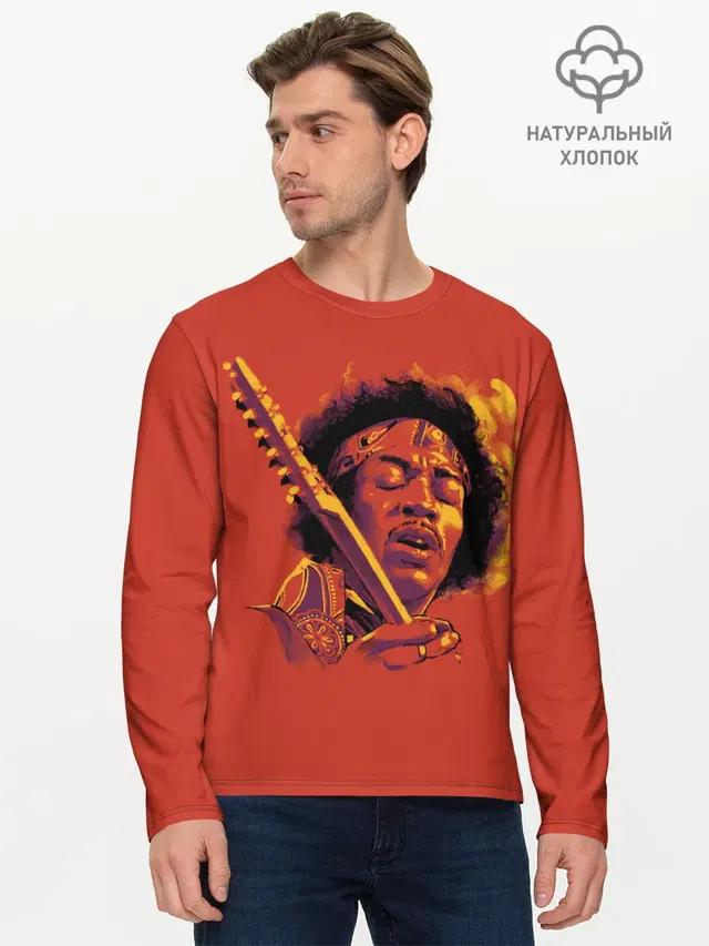Мужской лонгслив базовый