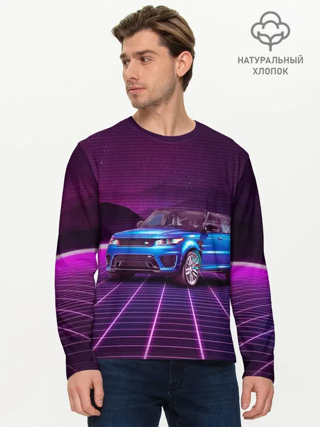 Мужской лонгслив базовый