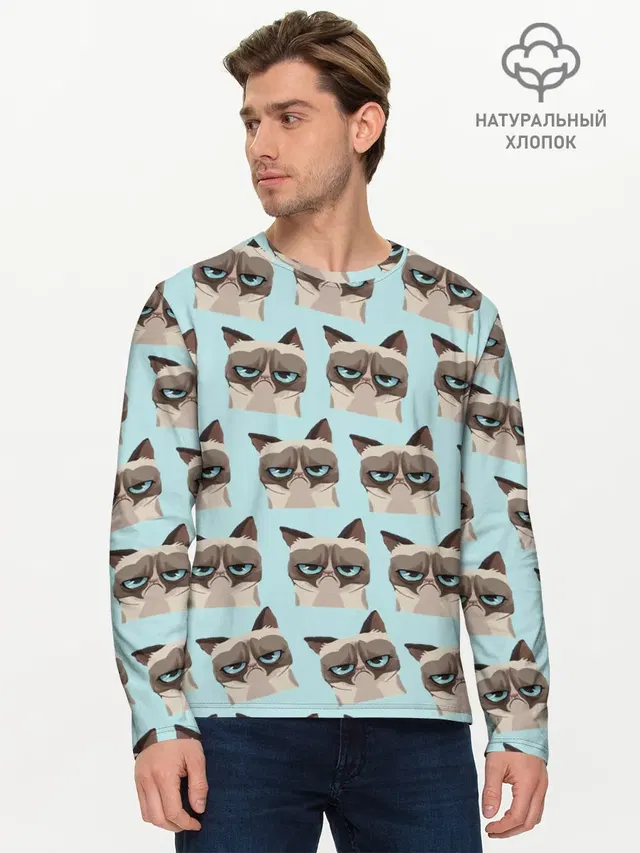Грустный котик