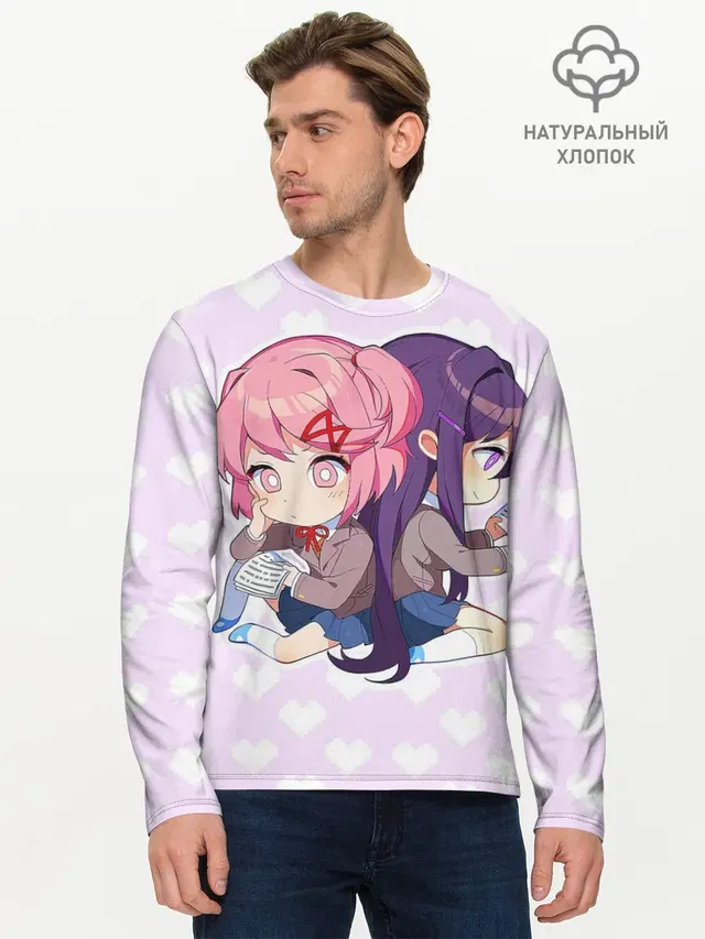 Chibi Natsuki and Yuri