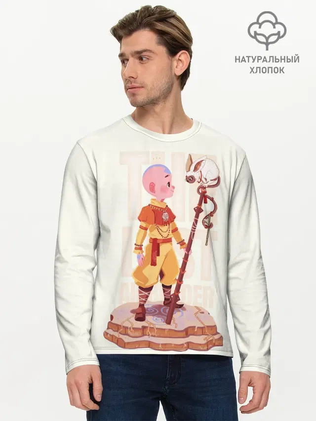 Мужской лонгслив базовый