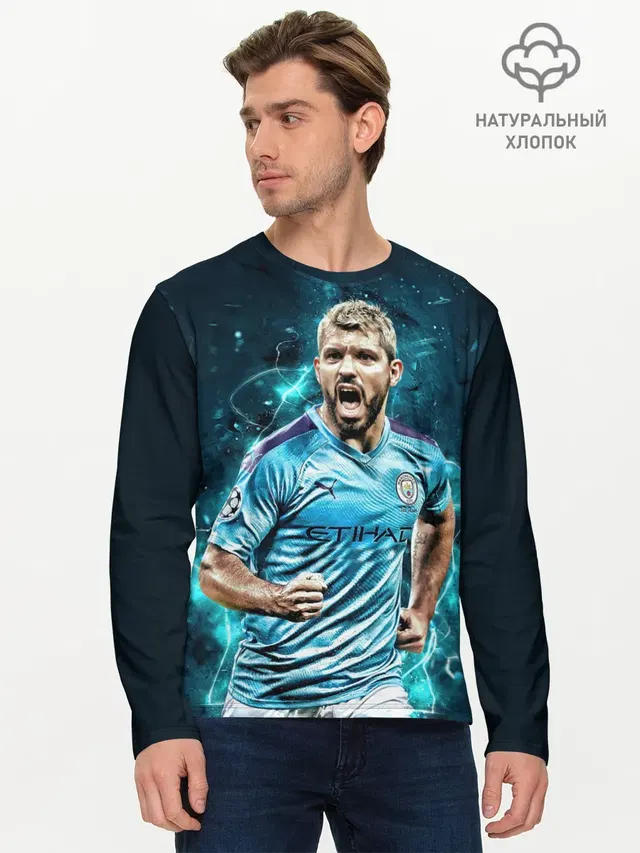 Мужской лонгслив базовый