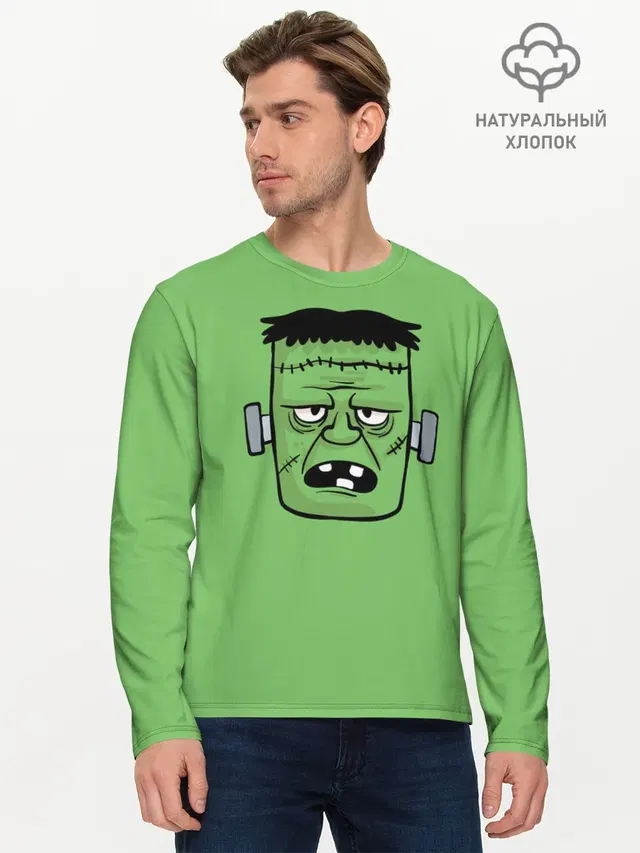 Мужской лонгслив базовый