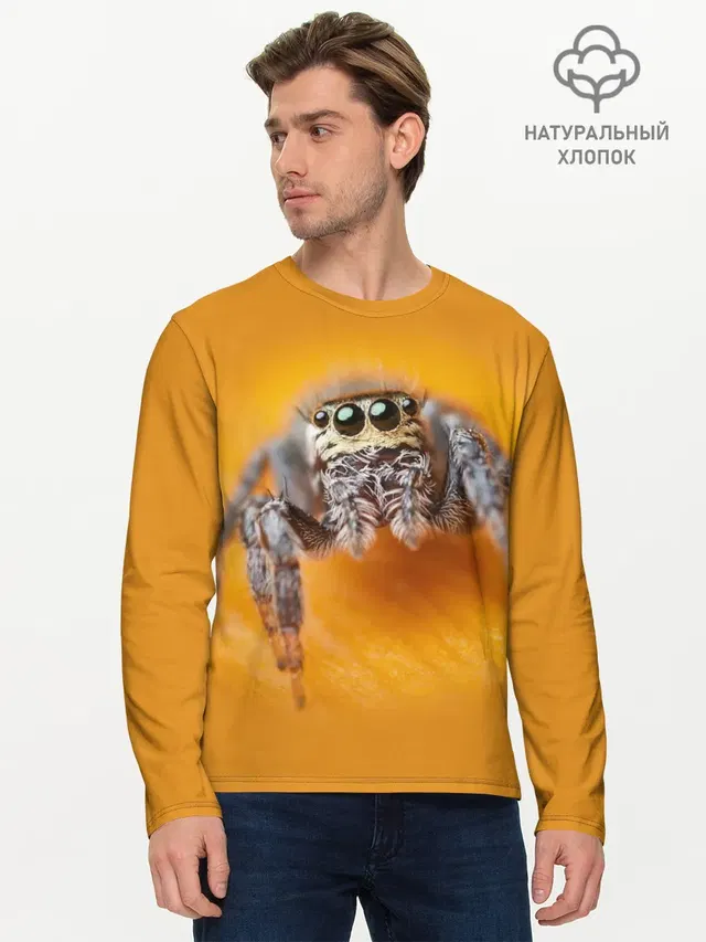Мужской лонгслив базовый