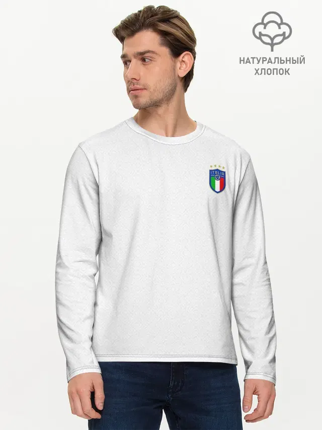 Мужской лонгслив базовый